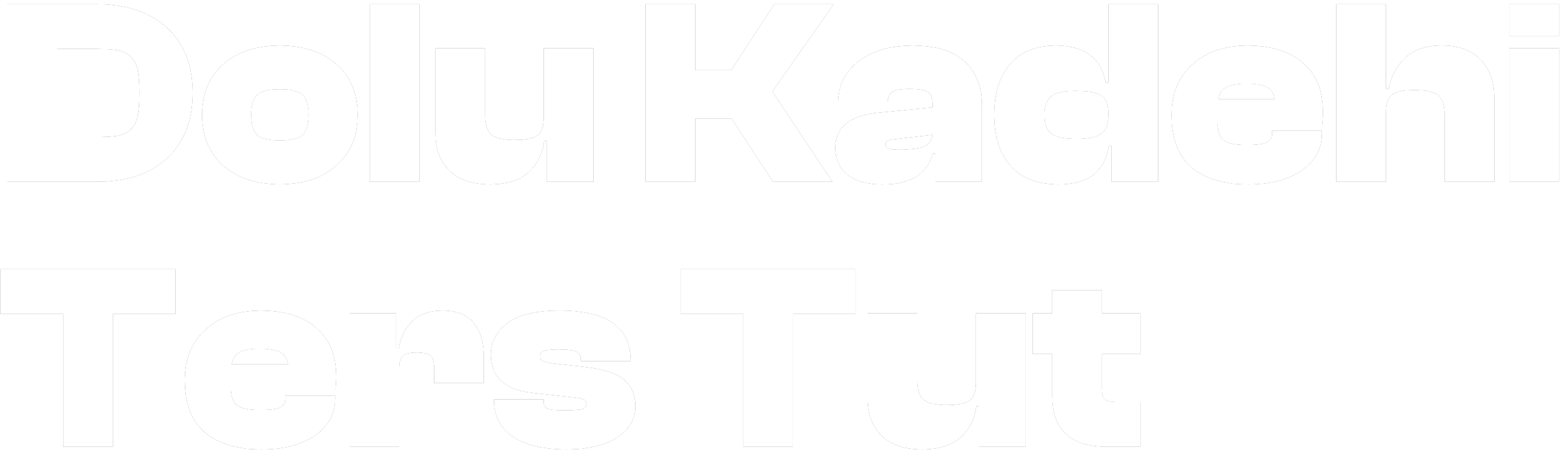 Dolu Kadehi Ters Tut